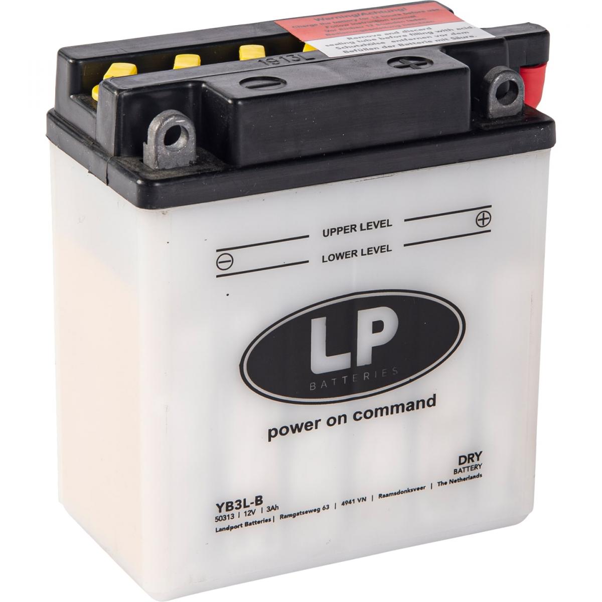 Landport Batteries Battery Yb3l-b 12v 3ah. Dry, Landport 50313, Mb Yb3l-b