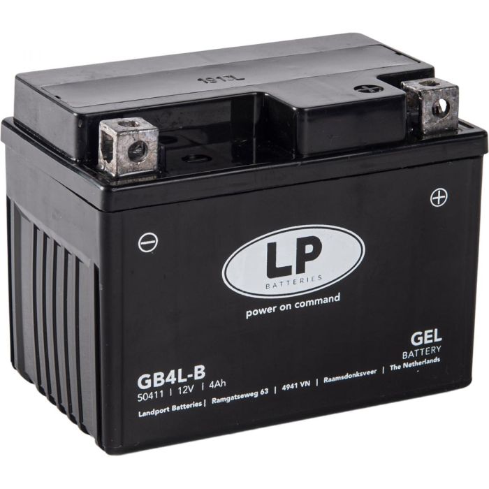 Landport Batteries Battery Lb4-3 12v 4ah Gel, Landport 50411, Mg Lb4l-b, Mg Gb4l-b, 44-3444 (same As Yb4l-b)