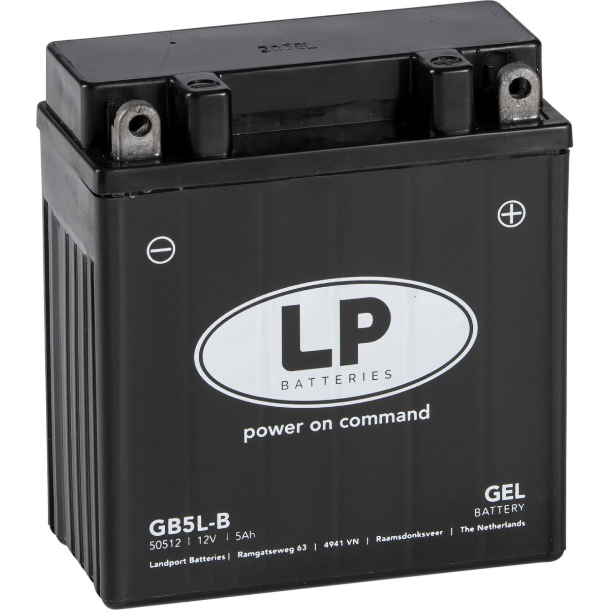 Landport Batteries Battery Lb5l-b 12v 5ah. Gel, Landport 50512, Mg Lb5l-b, Yb5l-b, (same As Ygb5l-b) Mg Gb5l-b, Mg Lb5-3