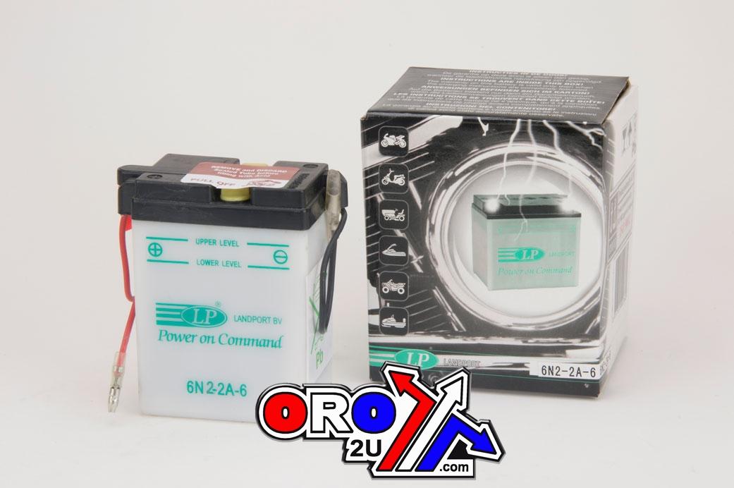 Landport  BATTERY 6N2-2A-6 6V 2Ah., 00297, ROAD, MC MB 6N2-2A-6
