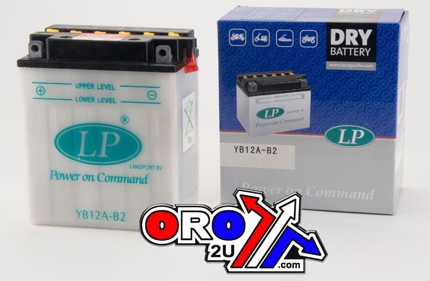 Landport Batteries Battery YB12A-b2 12v 12ah, Landport Yb12ab2