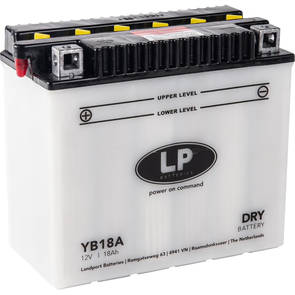 Landport Batteries Battery YB18A 12v 18ah Dry, Landport, Mb YB18A