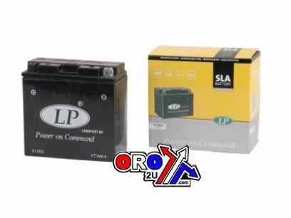 Landport Batteries Battery YT14B-4 12v 12ah., Maintenance Free Sealed, Mb YT14B-4, Ms LT14B-4