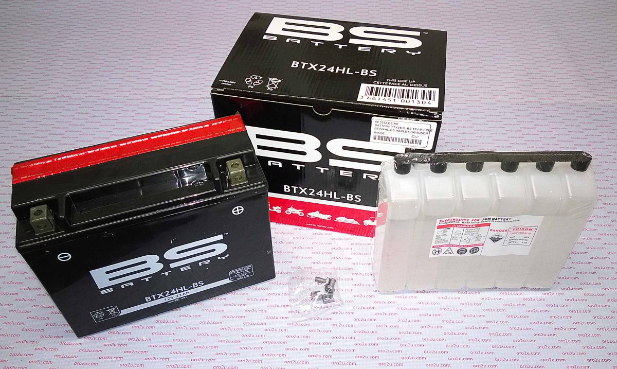 BS Batteries Battery YTX24HL-bs 12v M.free, BTX24HL-bs Harley-davidson, 300630, Bs-BTX24HL-bs