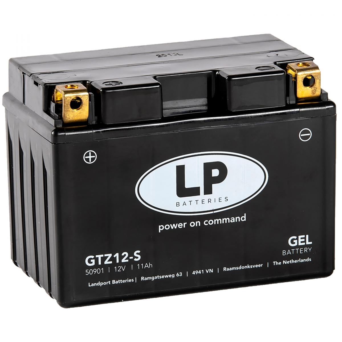 Landport Batteries Battery LTZ12-s 12v Gel, Landport11.2ah. 50901, Mg LTZ12-s, Mg GTZ12-s