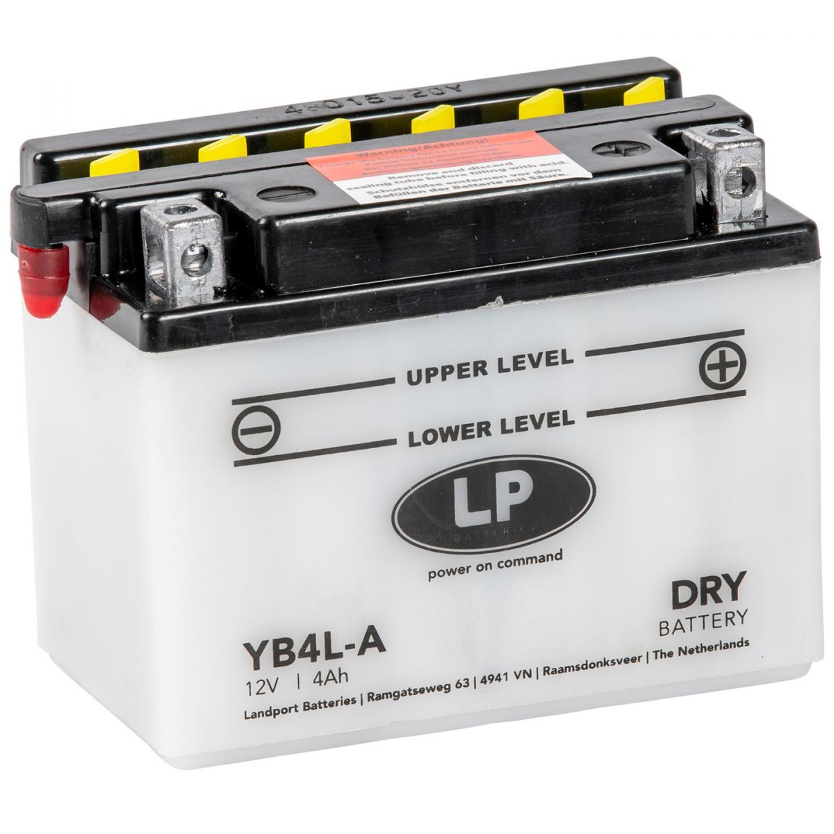 Landport Batteries Battery Lb4l-a 12v 4ah. Dry, Landport Mb Yb4l-a, Md Lb4l-a