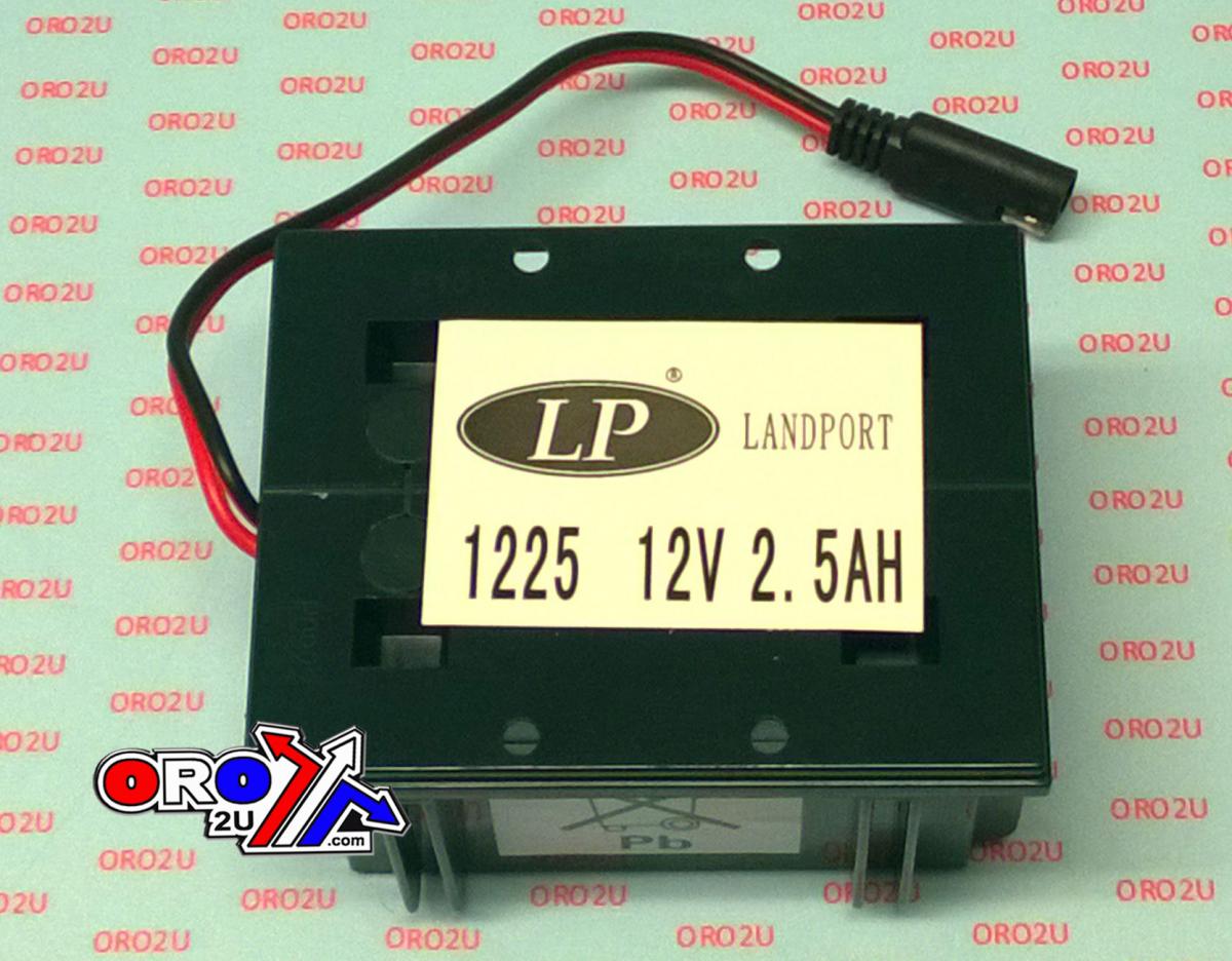 Landport  BATTERY 1225 SLA 12V 2.5Ahrs. MB 1225