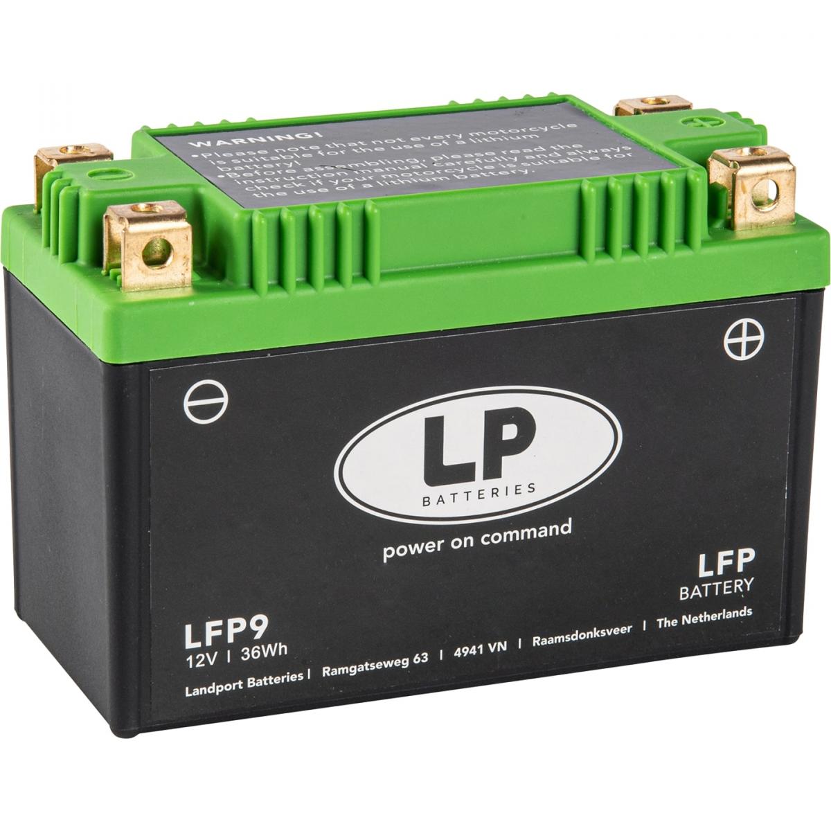 Landport Batteries Battery Lithium 12v Lfp9, Yt7b-4, Ytr9-bs Yt9b-4, Bsli-03
