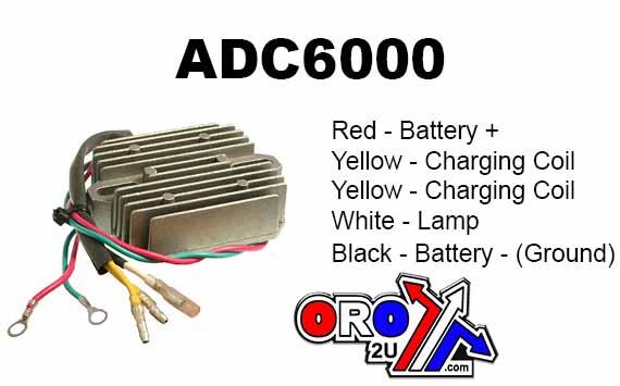 Arrowhead Electrical Regulator Ducati Monster, 69920831b 750/900cc, Adc6000, KL20-3453 Road