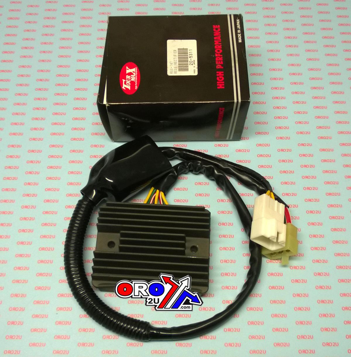 K&L Supply Regulator 31600-mat-d50, -d51, Honda Cbr1100xx 01-03 Cb1100 Sfy/sf1 X11 2000-2003 Cbr1100 Xx Blackbird 01-08 Vtx1800 C2/c3/c4/c15, K&l 20-5311 Road