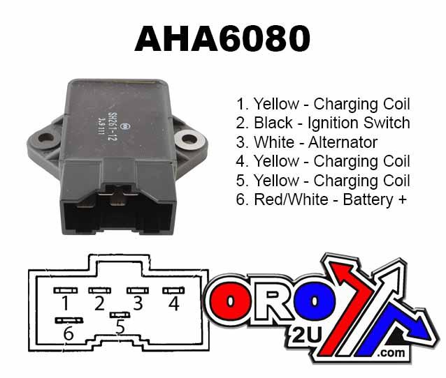 K&L Supply Regulator 31600-ms2-601 St1100, Honda CB750/1000, Cbr1000, K&l 20-5375 Road Aha6080