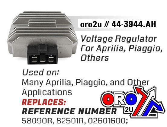 Arrowhead Electrical Regulatoraprilia Gilera, Apg6000 58090r 02601600