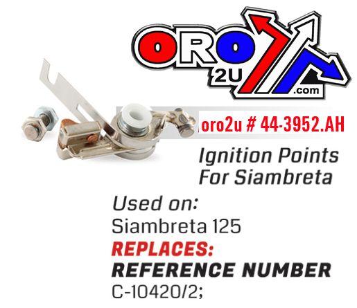 Arrowhead Electrical Contact Points Siambreta 125, Imc4001, C-10420/2