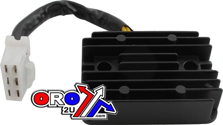 Arrowhead Electrical Regulator Kawasaki ER500 99-12, Arrowhead 230-58147 Aki6038 Aki6038, 21066-1098, Road