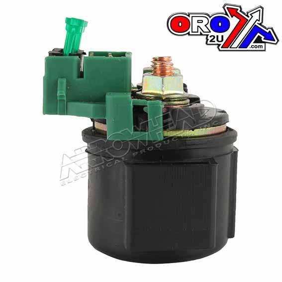 Arrowhead Electrical Solenoid Starter Relay Arctic Cat, Cat 3313-464, Smu6180. ATV/UTV, 350cr W/366cc 2011-12, 366 Fis 4x4 W/366cc 2008-11, 400 Alterra W/366cc 2016, 400 C