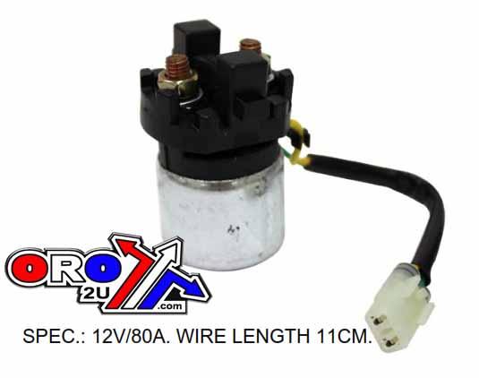 Bronco Solenoid Starter Relay 80a, Bronco at-01097 35850-hm7-000