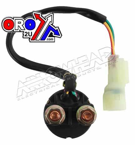 Arrowhead Electrical Solenoid Relay Arrowhead 05-21 Honda 250 Trx Fourtrax Recon Smu6165 35850-hm8-b00 240-54073
