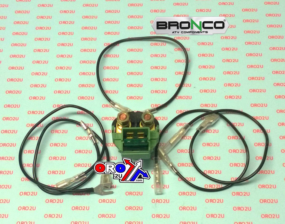 Bronco Solenoid Starter Relay 12v