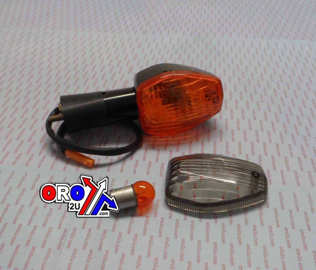 MTX Parts Indicator Amber Clear Lens 70mm Honda Cbr 02> Anf 125r 345979