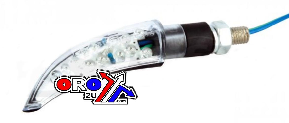 Sifam Indicators E8 Led Pair Clear Tooth