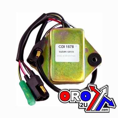 DZE Electrics Cdi Box TS125 RM400 Suzuki Dze 1578, 32900-40420 / 32900-40210, 01578-04