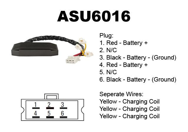 Arrowhead Electrical Regulator VS700/750/800gl, 32800-38a00, Suzuki Asu6016