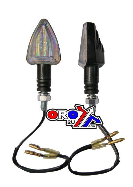 Rijomotor Indicators Led White Lens Pair 121408406