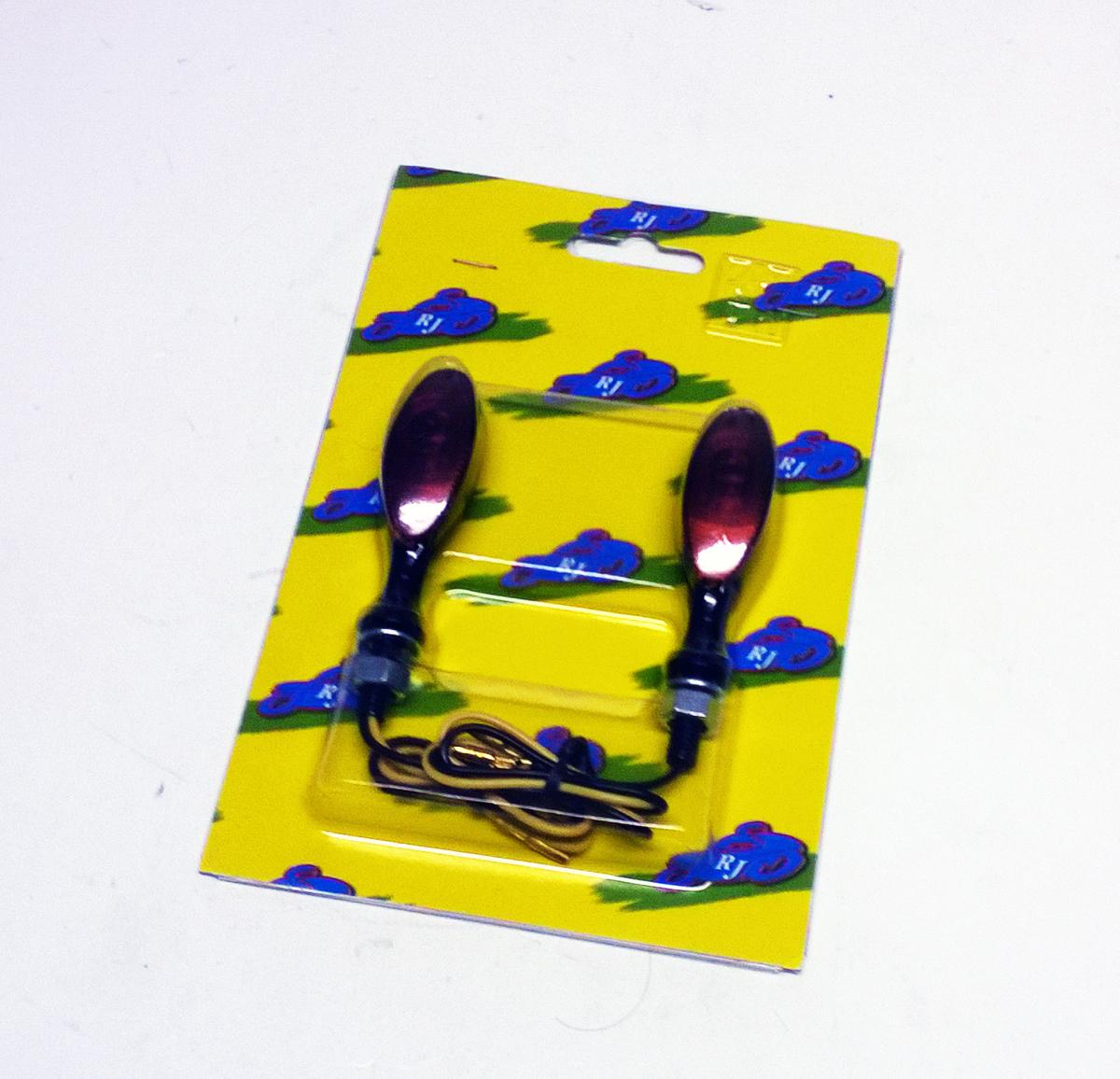 RIJOMOTOR INDICATORS LED SMOKE LENS PR, ORANGE SMOKE, 121411901