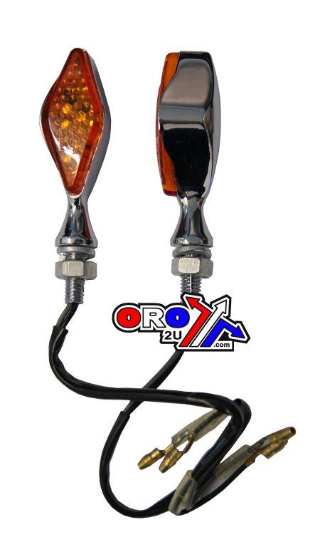 Rijomotor Indicators Led Orange Lens Pr 121409377