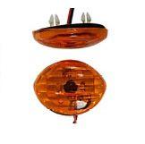 Rijomotor Indicators Orange Lens Pair, Mini Eye Led Model, 121407990