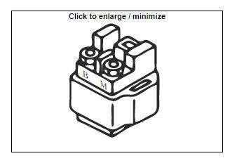 Arrowhead Electrical Starter Relay Solenoid Yamaha Yfm 250-660/fz/fzs/ysf/vmx, Arrowhead Smu6074 Road/ATV