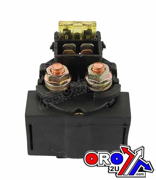 Arrowhead Electrical Starter Relay KLF220 KLF250, Smu6139 27010-1283 -1243 -0768, Kawasaki KLF220 Bayou 1988-2002, KLF250 Bayou 2003-2011, KLX650 1993-1996, Starter Relay So