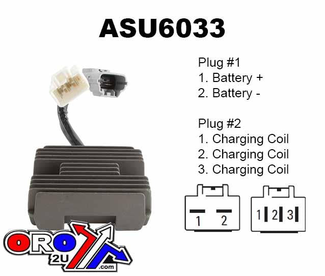 Arrowhead Electrical Regulator 12v 32800-10g30, Arrowhead Asu6033 Suzuki, Suzuki 1500, 1800 M/c 2011-2015