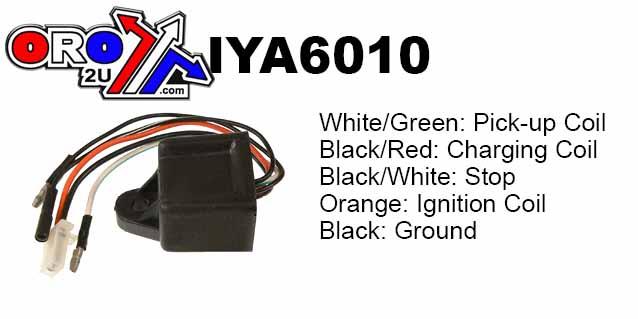 Arrowhead Electrical Cdi Unit Box Yam V80d 1994, Arrowhead Iya6010, 4gc-85540-01-00, 4gc-85540-10-