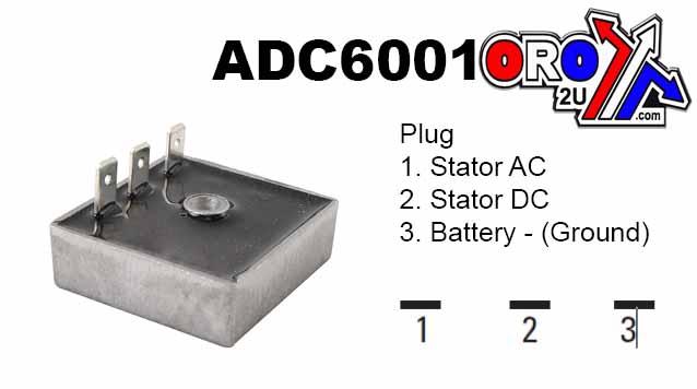 Arrowhead Electrical Regulator 12v / 8a Ducati, Aprilia, Arrowhead Adc6001