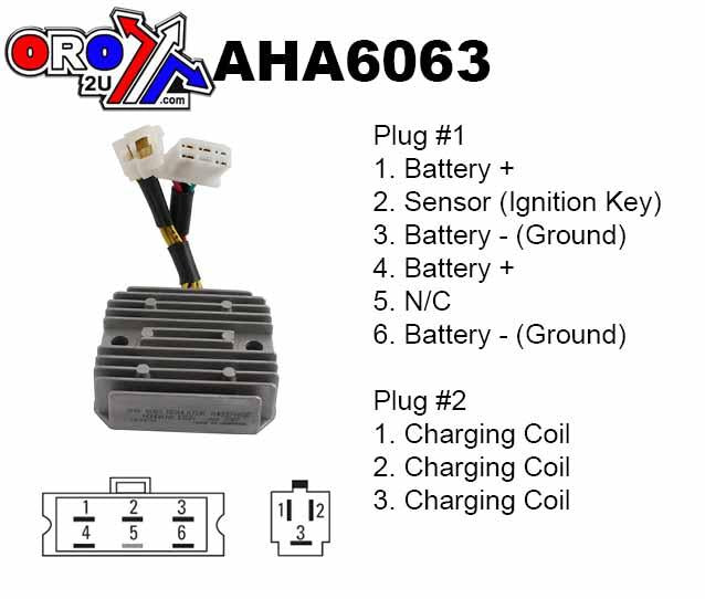 Arrowhead Electrical Regulator Honda NX650, Arrowhead Aha6063
