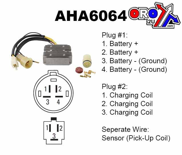 ARROWHEAD REGULATOR Honda XRV650 TO-90, ARROWHEAD AHA6064
