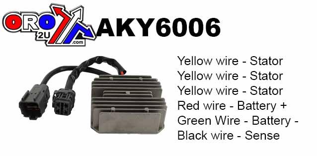 Arrowhead Electrical Regulator Kymco Mxu Maxxer, Arrowhead Aky6006 450i 443cc, 31600-lgc7-e00