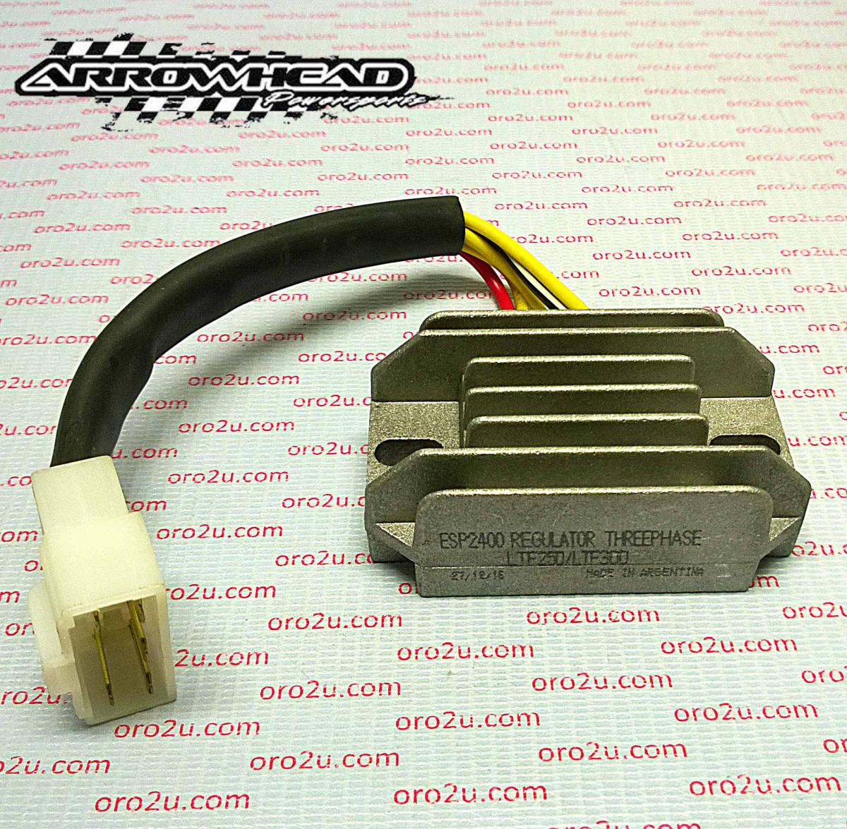 Arrowhead Electrical Voltage Regulator 12v Suzuki, 230-58292 Esp2400, 32800-19b00, ATV, SH572E-12 19b11