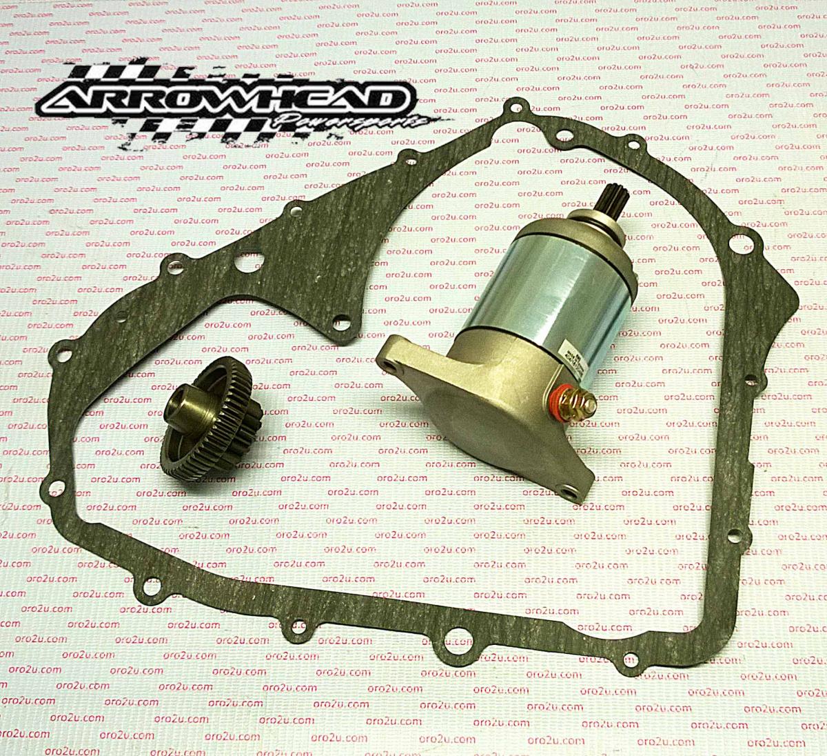 Arrowhead Electrical Starter 12v Arctic Cat Pmdd, 10-spline Smu0485 ATV, 3313-433, 3313-719