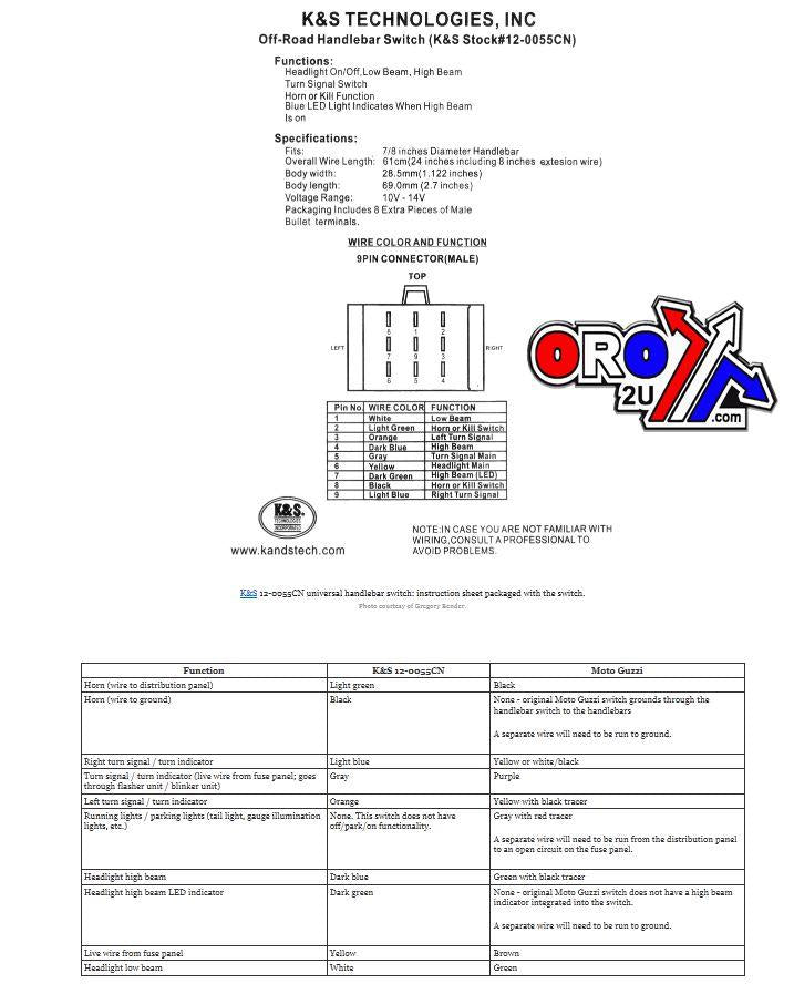 K&S Technologies Switch Led Bullet Connectors KS12-0055