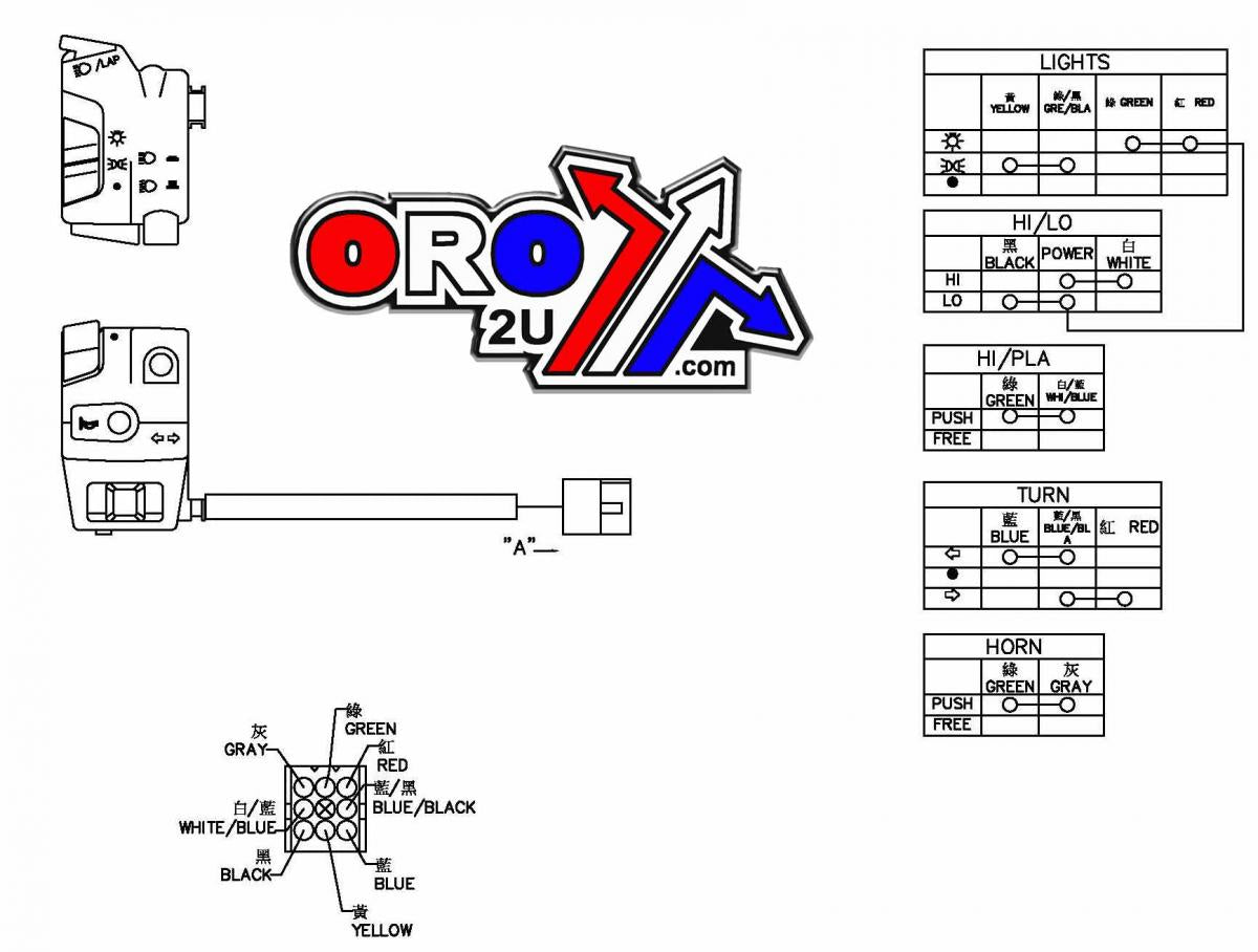 Dirt Racing Switch Lh Handlebar Polaris