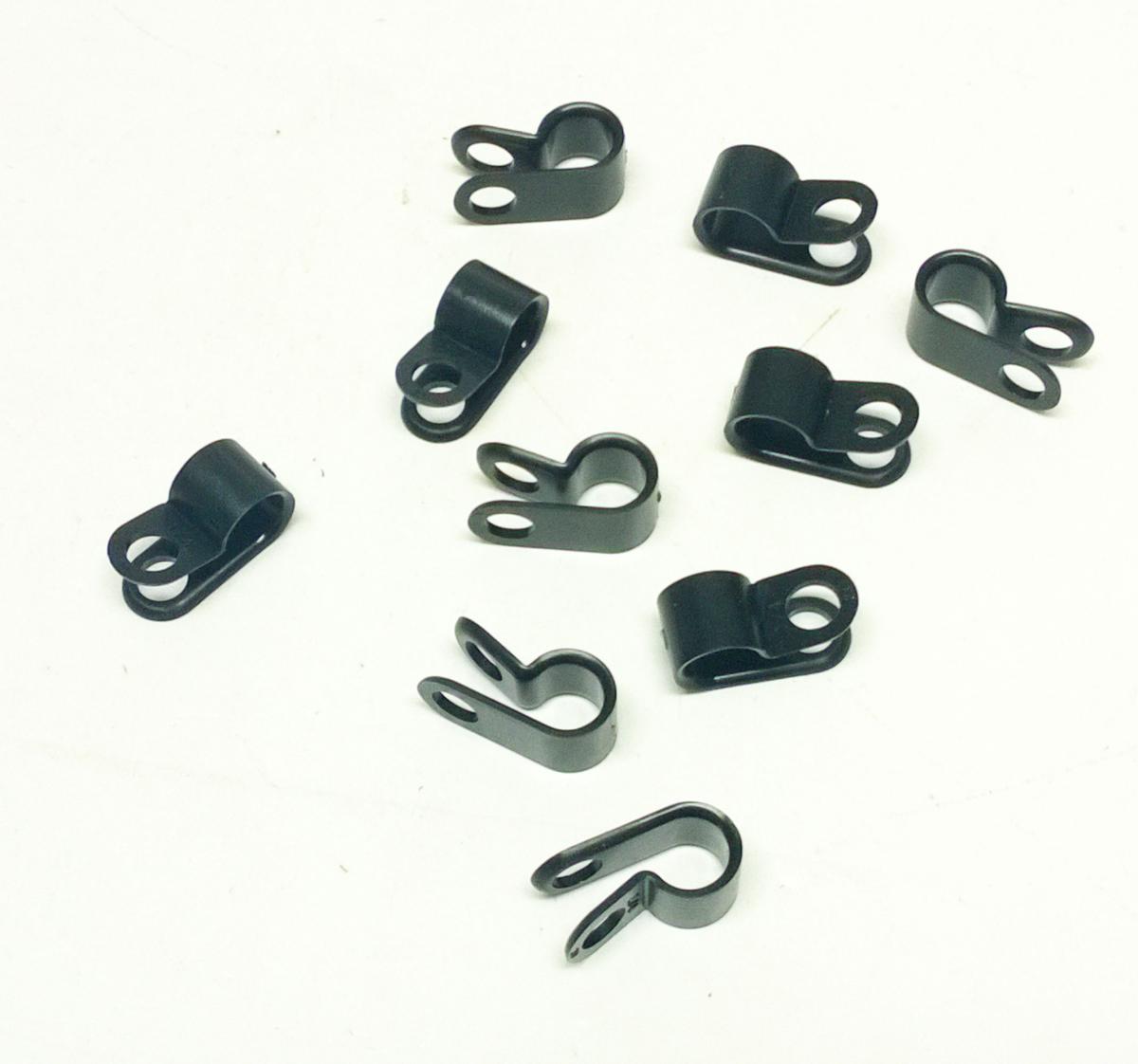 Dirt Racing 6mm Nylon P Clip Pk/10