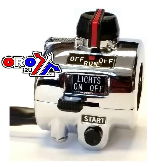 K&S Technologies Switch Universal Vintage Chr, K&s 12-0054