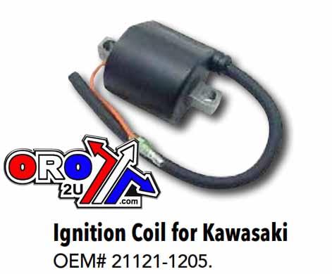 K&L Supply Coil Ignition Kaw 21121-1205, 20-6917 Kawasaki KX80 / KX100