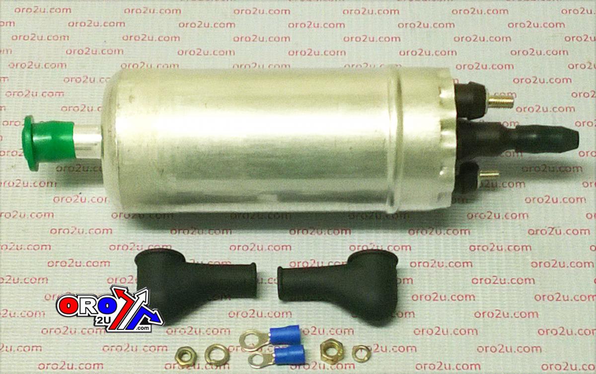 Dirt Racing Fuel Pump in Line Universal, 130 Lph @ 3 Bar, 12v