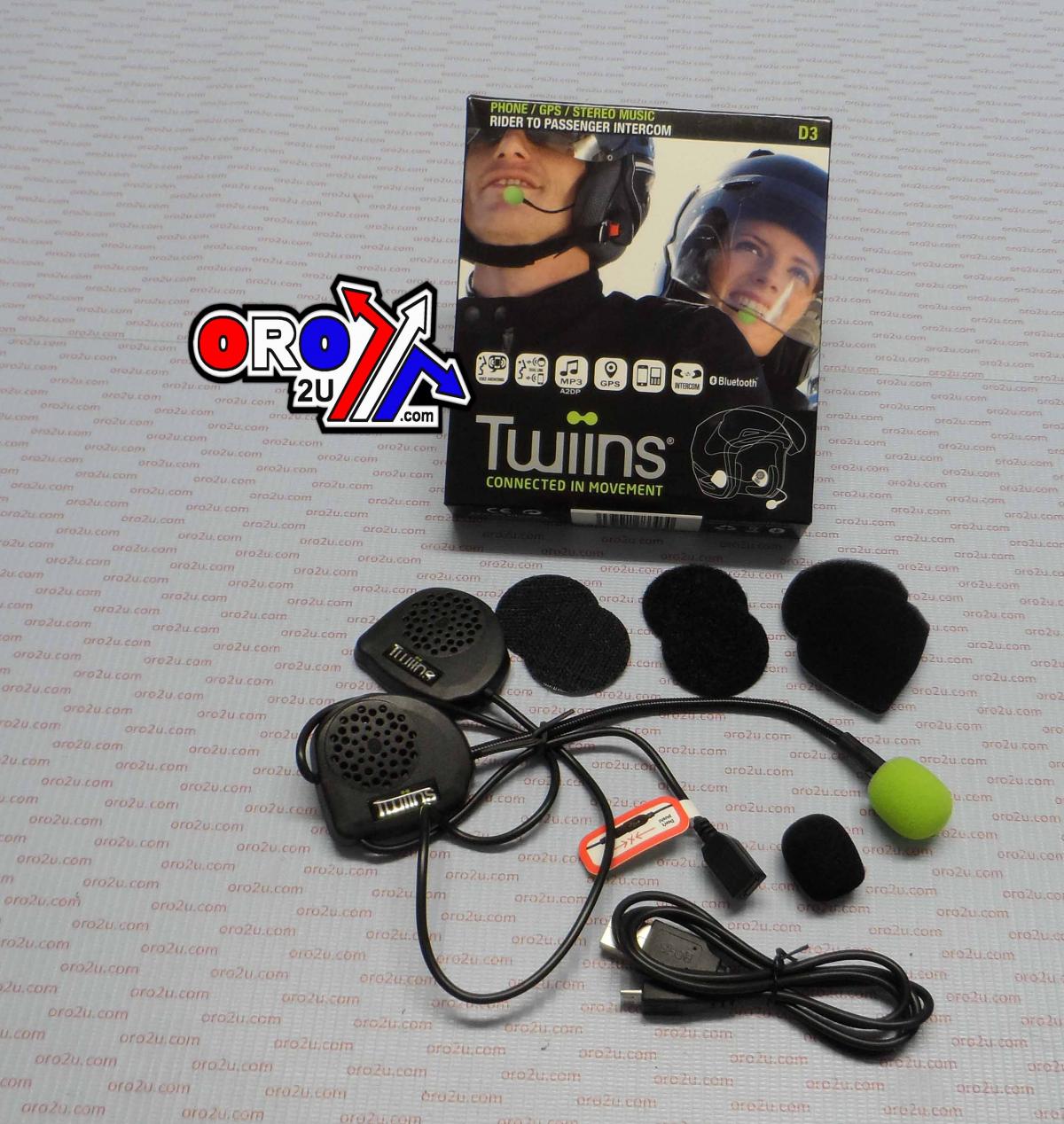 Athena Intercom Phone/gps/stereo, Kit D3 with Bluetooth