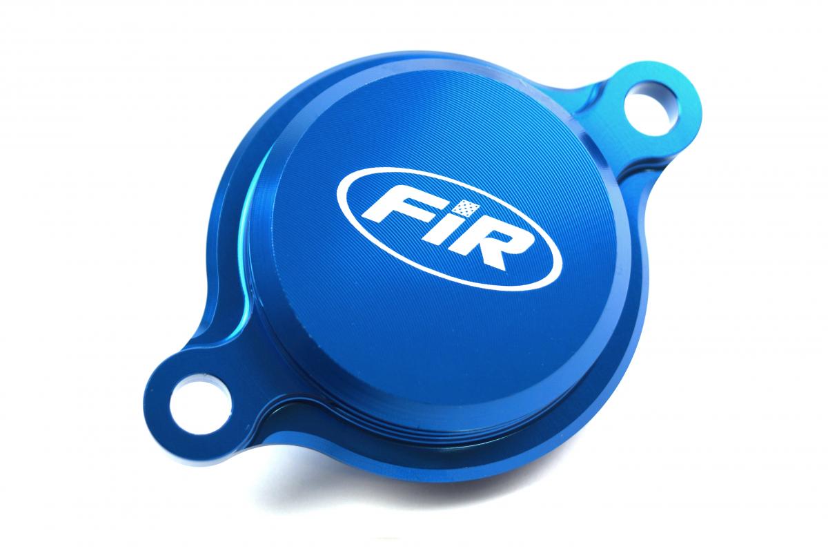 FIR Oil Filter Cover Blu Alloy Yam, Yamaha YZF 250 & 450 Ofc-202