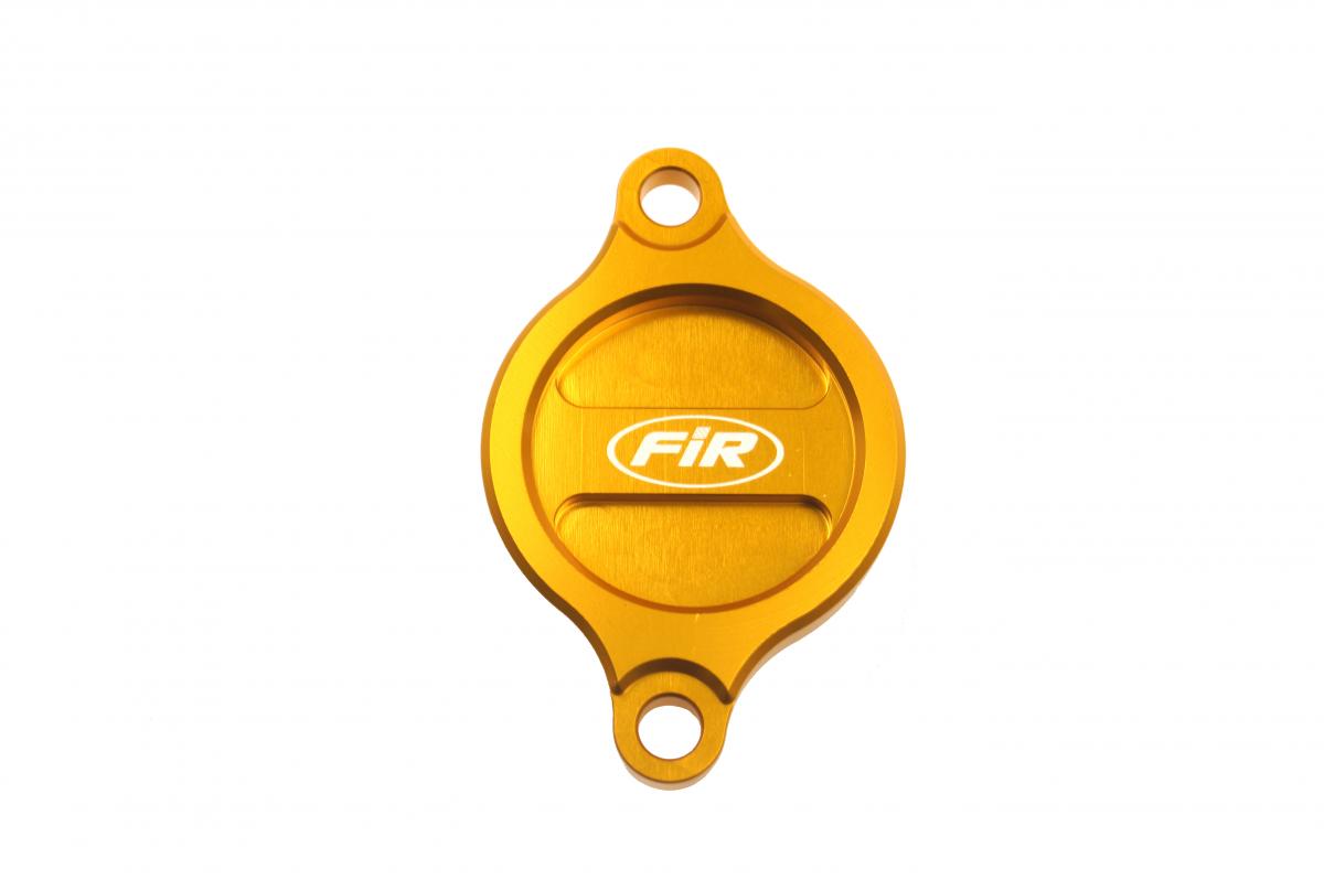 FIR Oil Filter Cover Yel Alloy Suz, Suzuki RMZ 250 & 450 Ofc-401