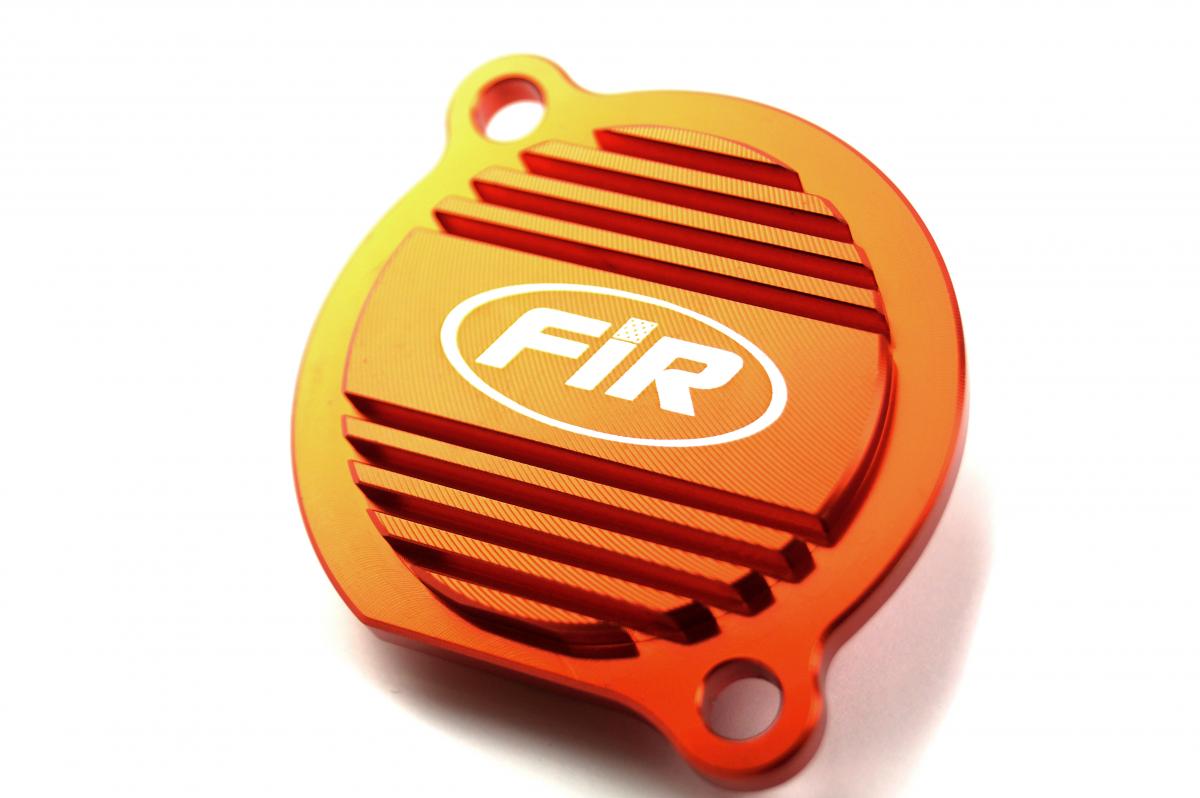 FIR Oil Filter Cover Org Alloy KTM, KTM 250/400/450/525/550/560 Ofc-01